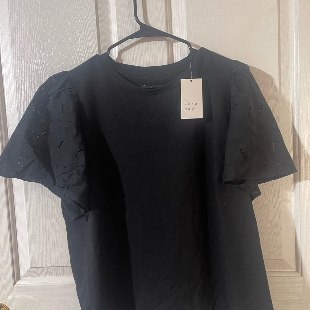 A New Day Classic Black Tee